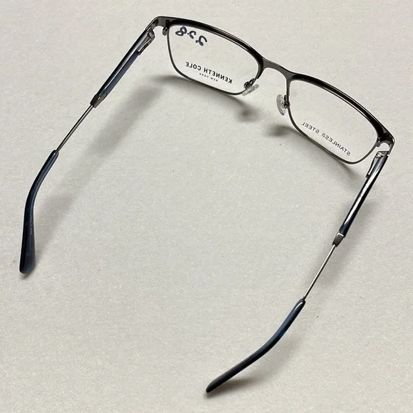NEW Kenneth Cole Blue Metal Glasses